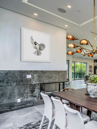 "Freedom" Framed Painting Print, 32"x32"