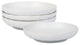 Stone Lain Rio Stoneware Pasta Bowl Set of 4, Beige