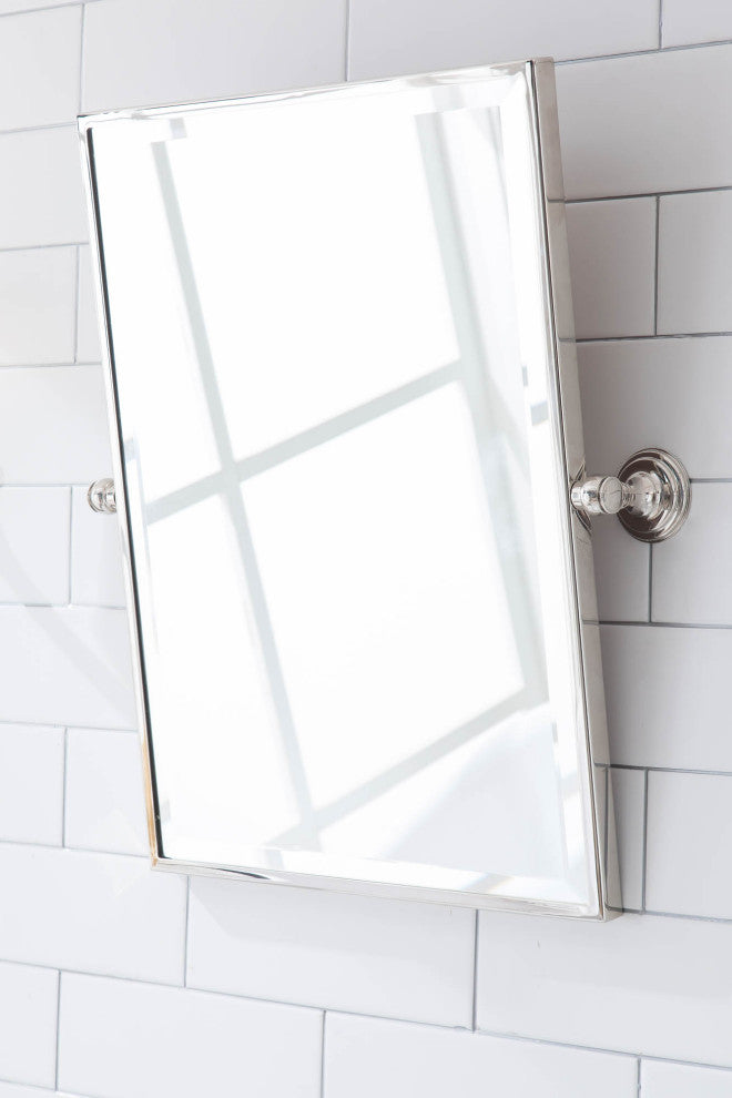 Embassy 60" Wide Double Wash Stand Only, Polished Nickel