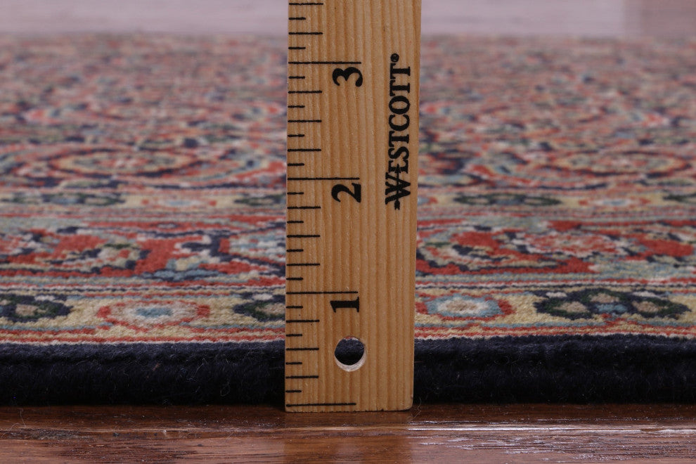 3' 10" X 15' 7" Hand Knotted Persian Hill Herati Wool Runner Rug - Q13164