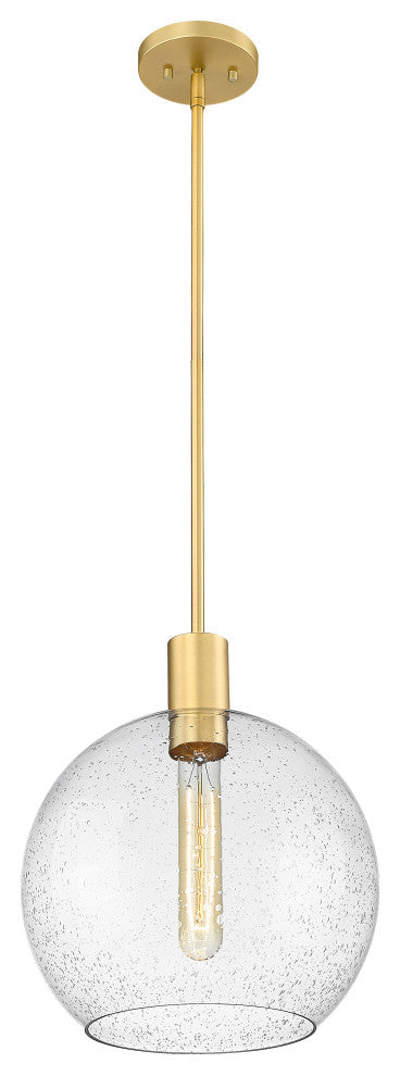 Zlite 7501P14-OBR 1-Light Pendant, Clear Seedy