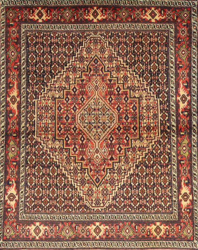 Ahgly Company Indoor Rectangle Traditional Area Rugs, 7' x 10'