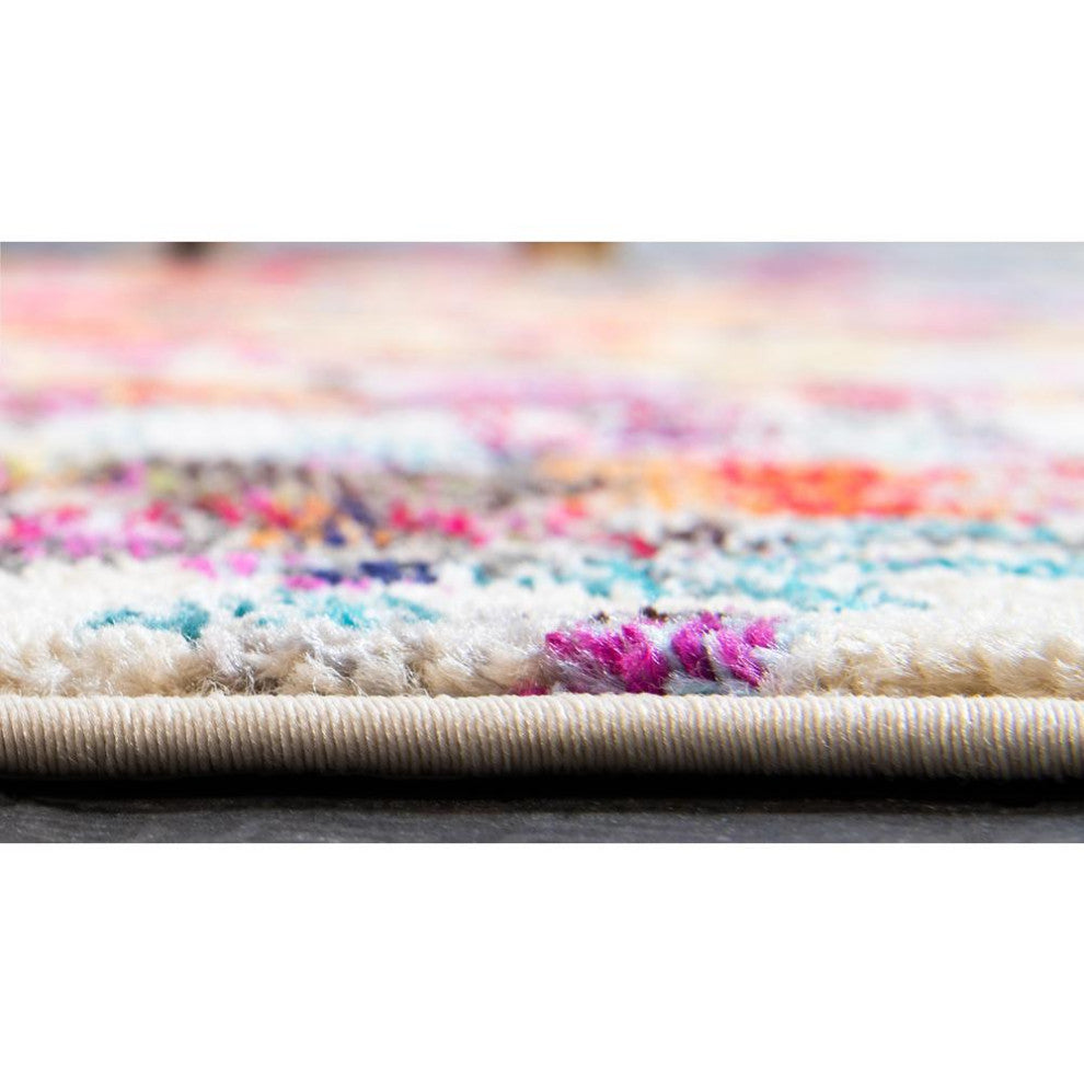 Rug Unique Loom Estrella Multi Runner 2' 7 x 10' 0