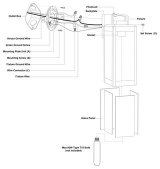 Vaxcel Lighting T0707 Kinzie 17" Tall Wall Sconce - Vintage Brass