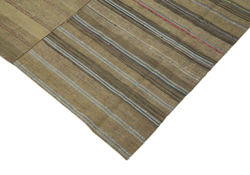 Rug N Carpet - Handmade Oriental 6' 1'' x 9' 7'' Decorative Wool Kilim Rug