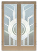 Front Door - Sun Odyssey II - Fiberglass Grain - 36" x 96" - Book/Slab Door