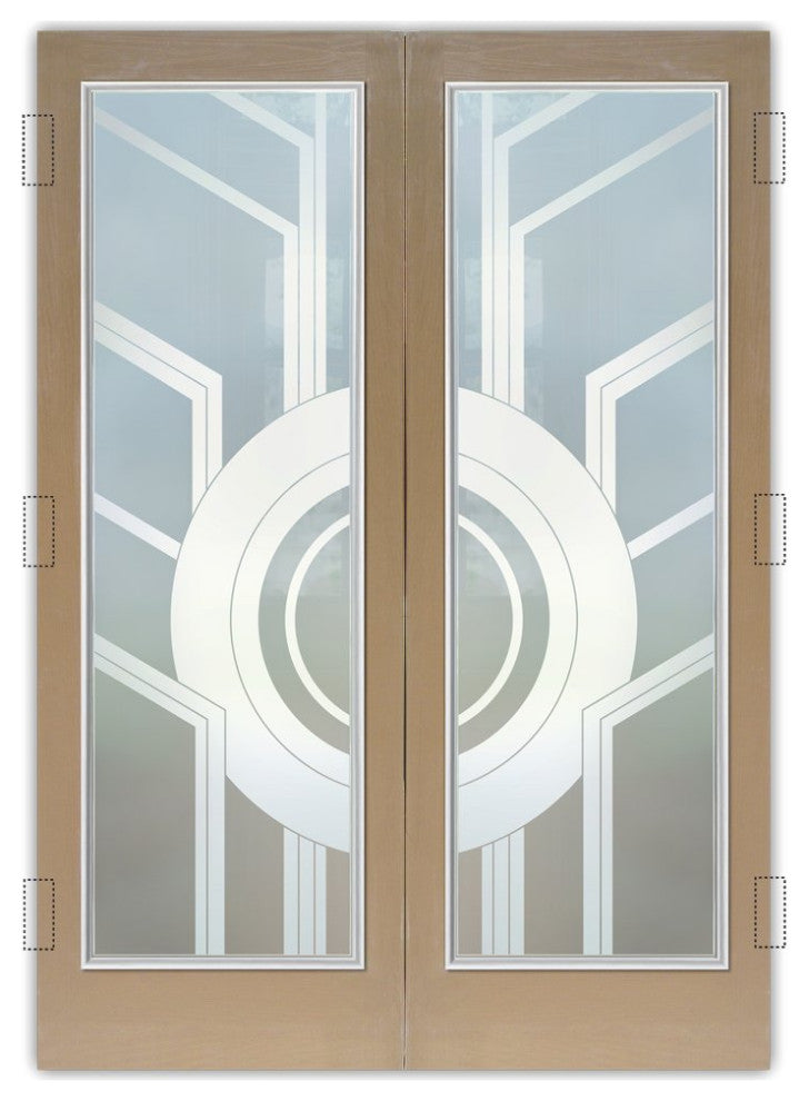 Front Door - Sun Odyssey II - Fiberglass Grain - 36" x 96" - Book/Slab Door