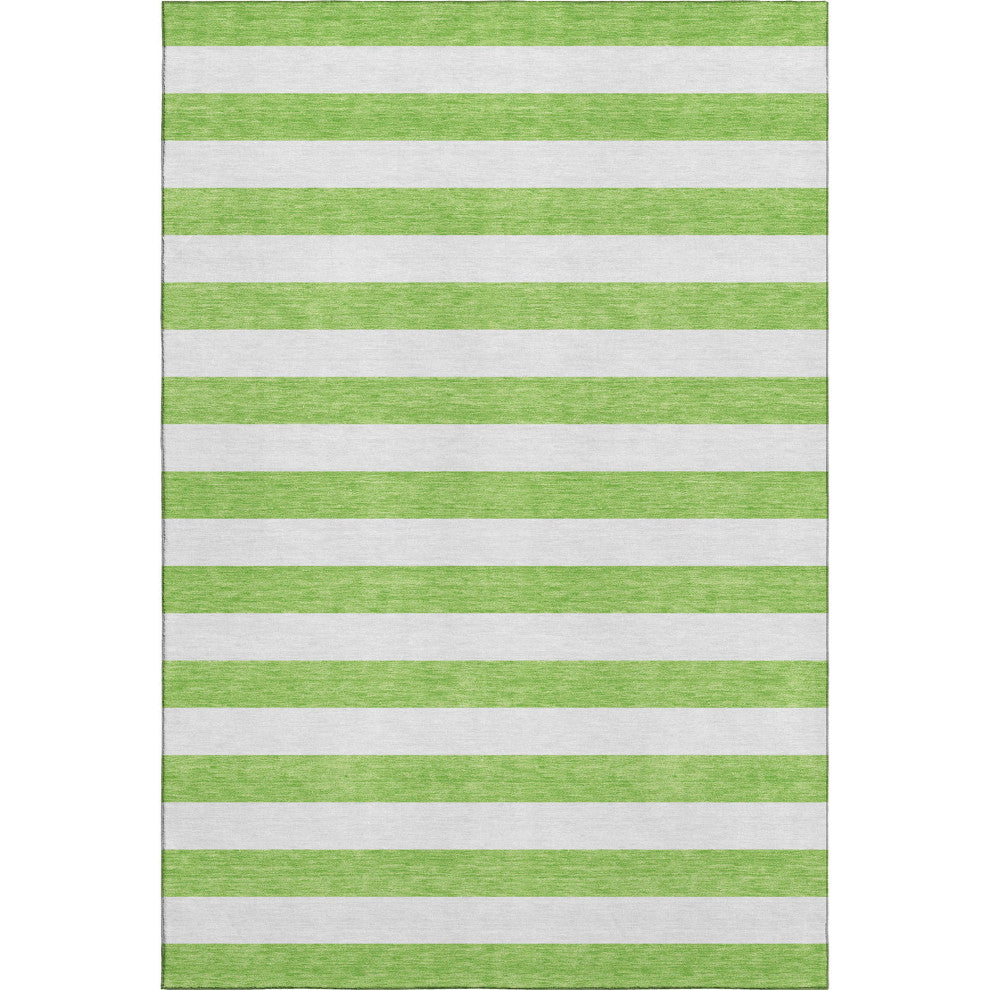 Premium Machine Washable Mayfield AMF528 Lime 10' x 14' Rug