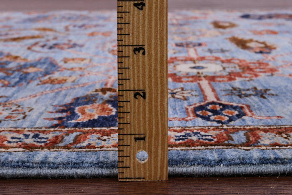 Persian Fine Serapi Hand-Knotted Wool Rug 4' 10" X 6' 4" - Q12905
