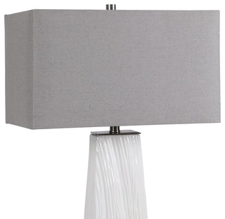 Uttermost Sycamore White Table Lamp