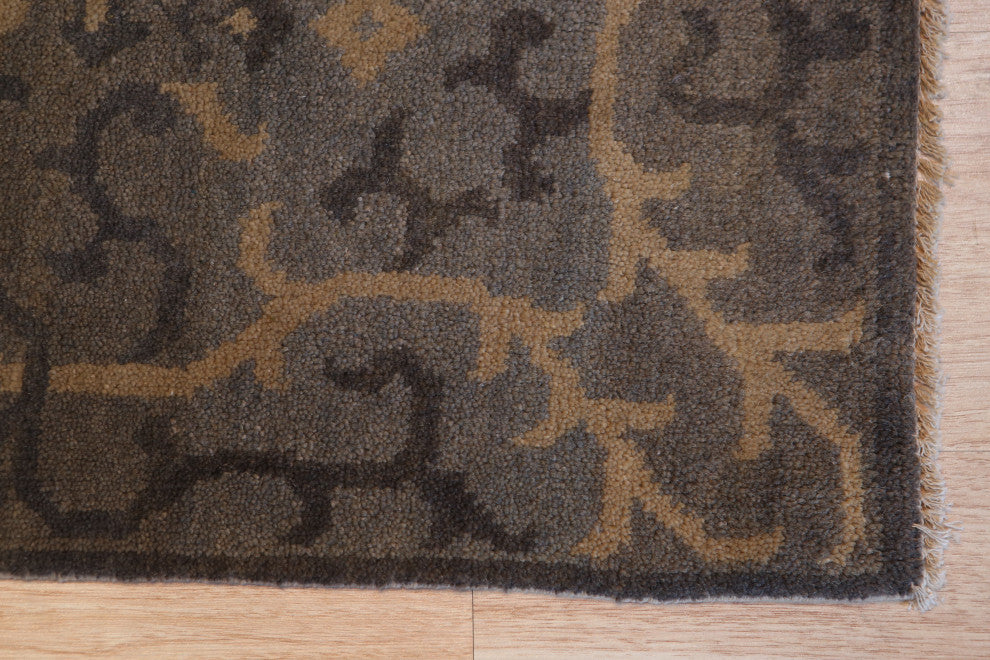 Black Transitional All Over Ningxia Area Rug