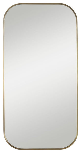 Uttermost Taft Plated Brass Mirror