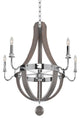 Kalco Lighting Sharlow 5-Light Chandelier, Chrome