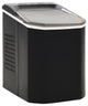 vidaXL Ice Cube Maker Black 0.4gal 33.1 lbs / 24 h