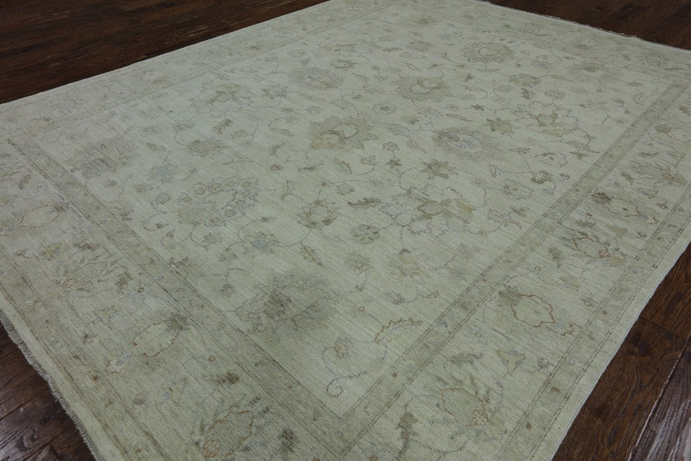 Traditional Hand Knotted Oriental 8'x10' Peshawar Rug, MC552