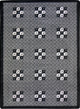 Games People Play Rug, Finish Line, 3'10"x5'4", Multicolored