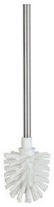 Spare Toilet Brush, With Handle, Brushed Stainless Steel