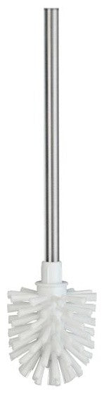Spare Toilet Brush, With Handle, Brushed Stainless Steel