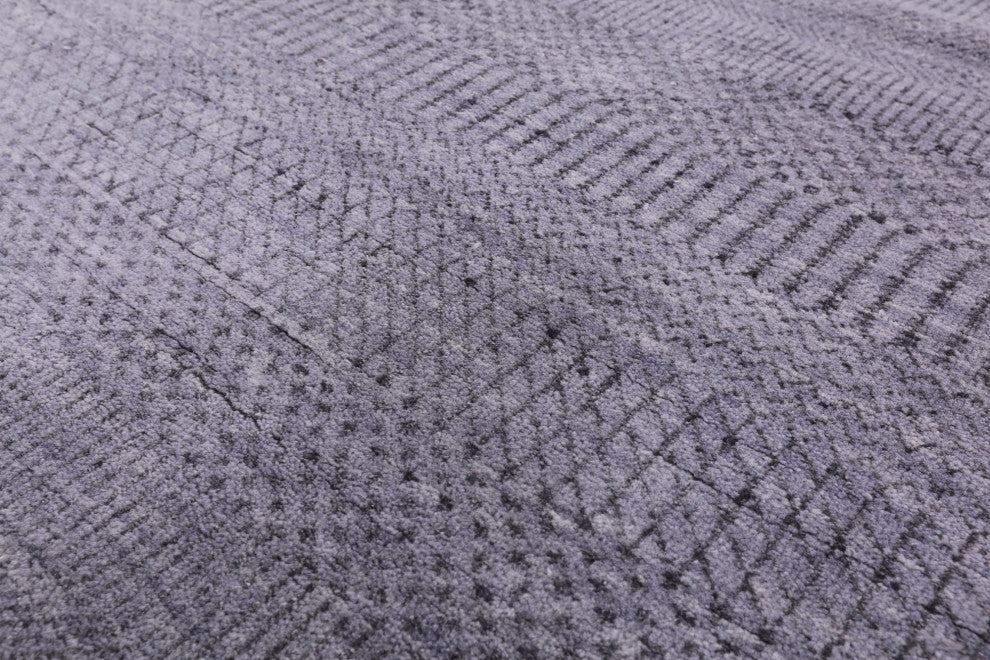 Savannah Gabbeh Wool and Silk Hand-Knotted Rug 8' 2" X 10' 3" Q6621