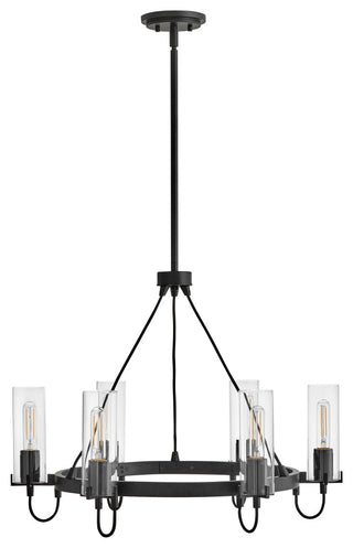 Hinkley Ryden Medium Chandelier, Black