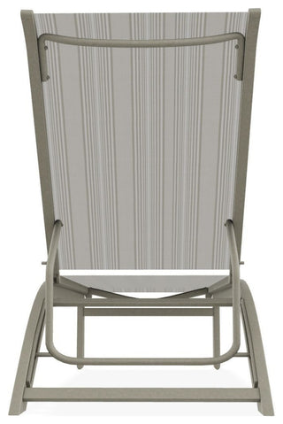 Kendall Sling Stackable Outdoor Chaise Lounge, Harbor/Storm