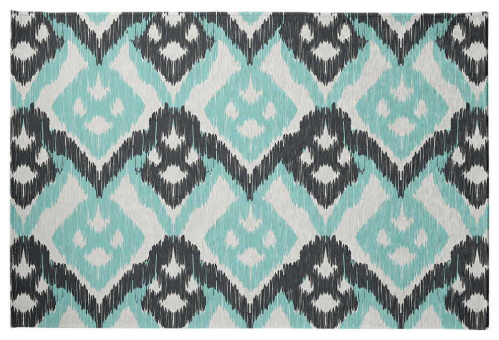 Hipster Spring Chenille Rug, Pepper, 4'x6'