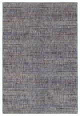 Oriental Weavers Atlas Collection Purple/ Grey Solid Indoor Area Rug 5'3"X7'3"