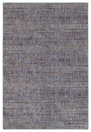 Oriental Weavers Atlas Collection Purple/ Grey Solid Indoor Area Rug 5'3"X7'3"