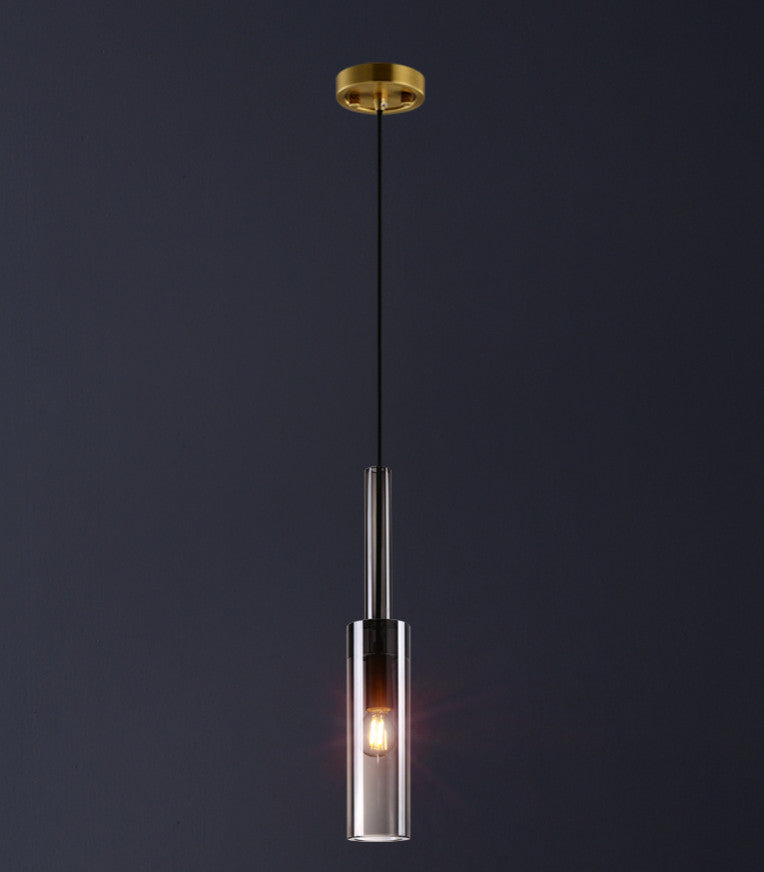 MIRODEMIÂ® Spotorno | Modern Copper Crystal Pendant Lights, Cool Light