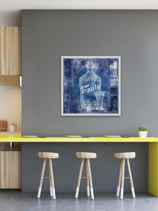 "Tequila Haze" Framed Painting Print, 32"x32"