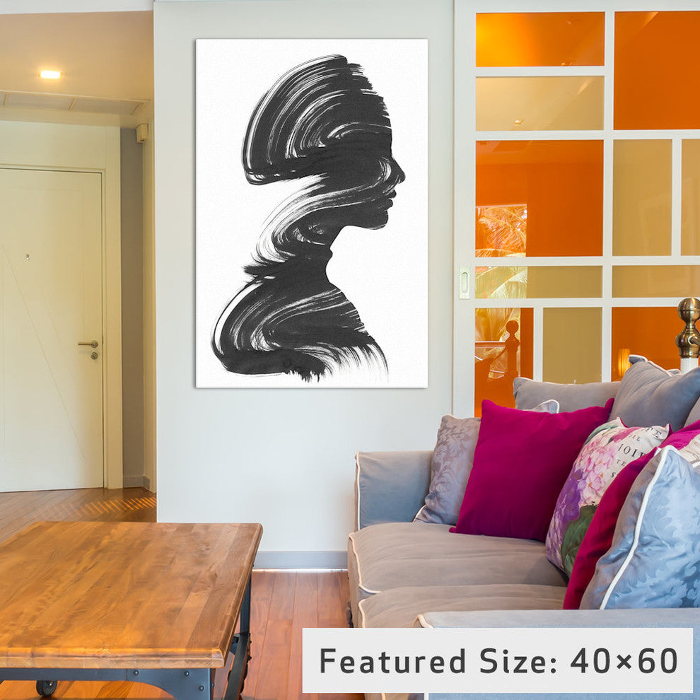 "See" by Andreas Lie, 40x26x1.5"