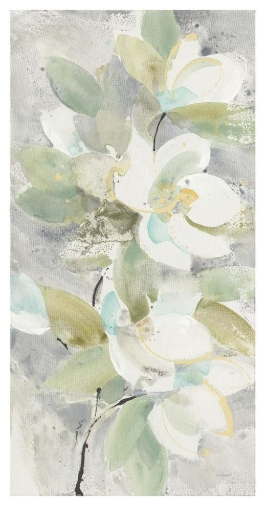 "Pale Magnolia" Digital Paper Print by Albena Hristova, 38"x74"