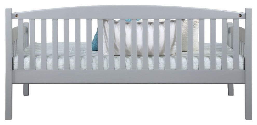 Julianna Vertical Slats Daybed, Gray