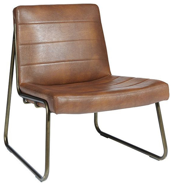 Anton Lounge Chair, Bravo Cognac