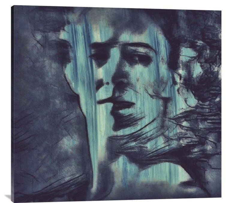 "Beginnings( Portrait )" Stretched Canvas Giclee by Dalibor Davidovic, 40x37"