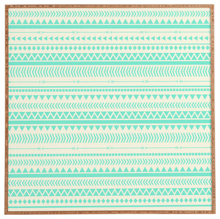 Deny Designs Allyson Johnson Mint Tribal Framed Wall Art
