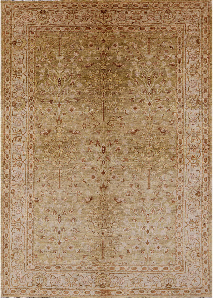 Ahgly Company Indoor Rectangle Mid-Century Modern Area Rugs, 7' x 10'