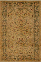 Overdyed Chobi Maxine Gold Rug 8'8"x5'11"