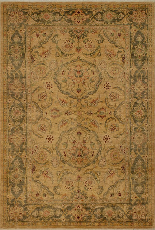 Overdyed Chobi Maxine Gold Rug 8'8"x5'11"