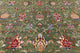 7' Round Persian Tabriz Hand Knotted Wool Rug Q7744