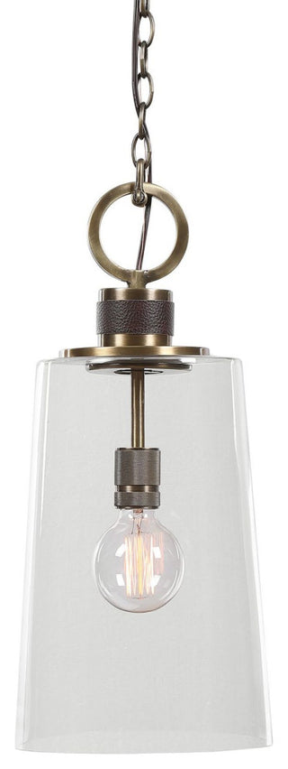 Uttermost 21522 Rosston 10"W Refined Industrial Farmhouse 1 Light - Antique