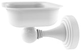 Sag Harbor Wall-Mount Soap Dish, Matte White