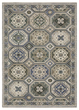 Oriental Weavers Hastings HA05H Geometric Rug, Ivory, 3'10"x5'5"