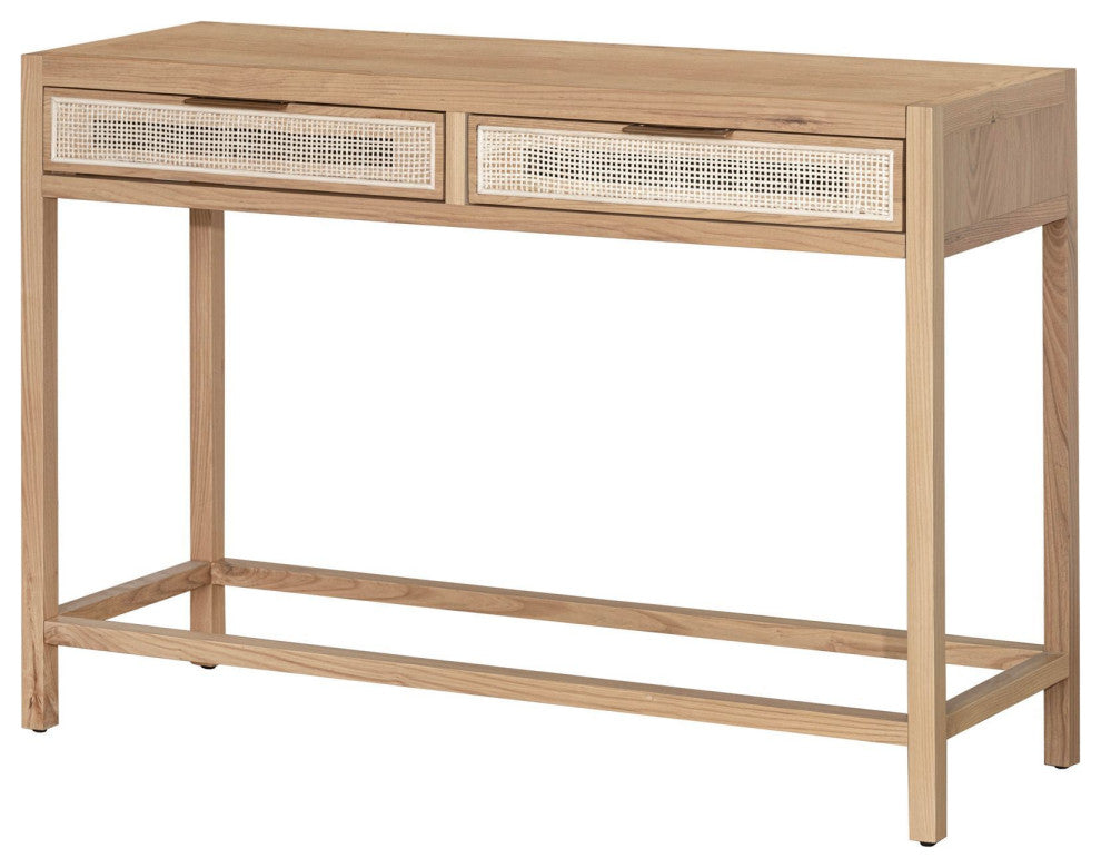 Farmhouse Console Table - Natural