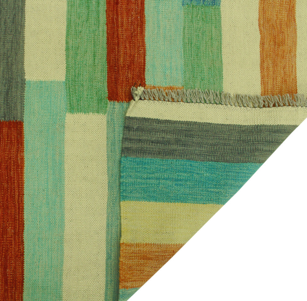 Winchester Kilim Zahrah Red/Gray Rug, 4'10x6'5