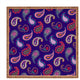 Deny Designs Pimlada Phuapradit Purple Paisleys Square Tray