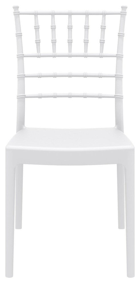 Compamia Josephine Outdoor Dining Chairs, Set of 2, White
