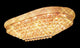 Artistry Lighting Primo Collection Flush Mount 36"x20"x14", Gold