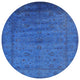 Ahgly Company Indoor Round Mid-Century Modern Area Rugs, 4' Round