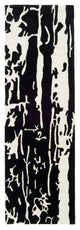 Safavieh Soho soh326a Rug, Black/White, 2'6"x10'0" Runner